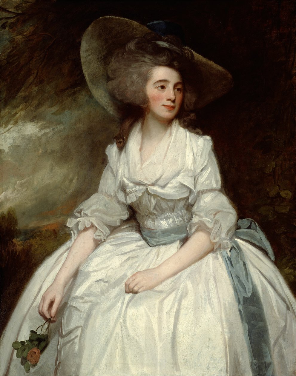 Sra. Francis Russell de George Romney