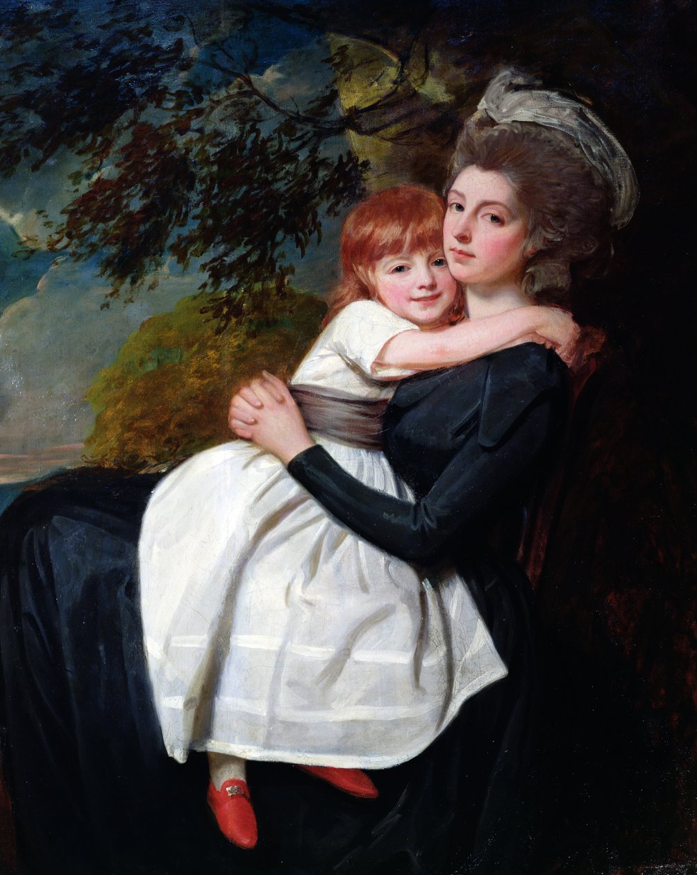 Sra. Stratford Canning de George Romney