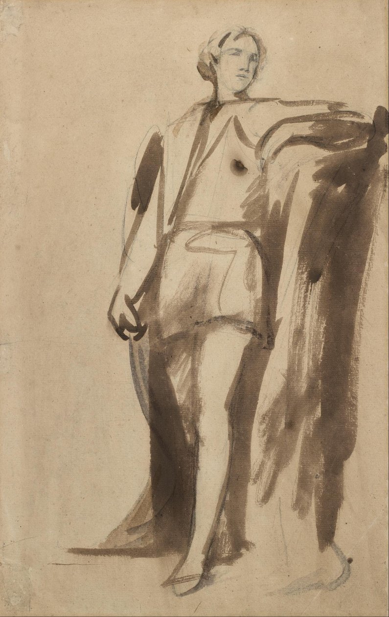 Retrato de Hamlet de George Romney