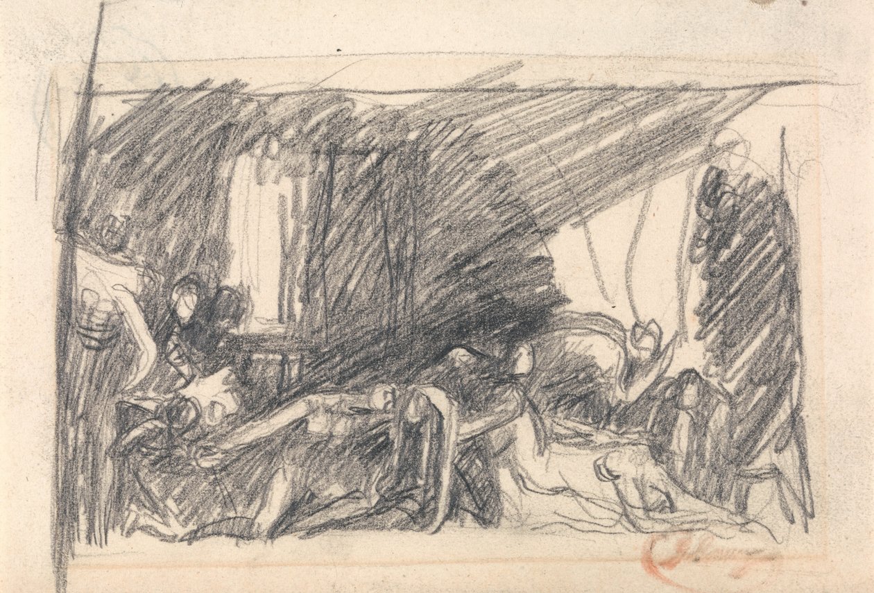 Escena de la prisión de George Romney
