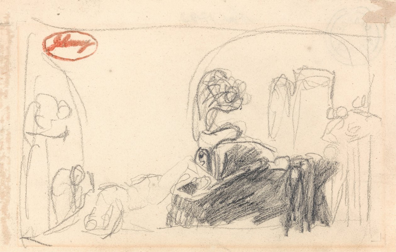 Escena de la prisión de George Romney