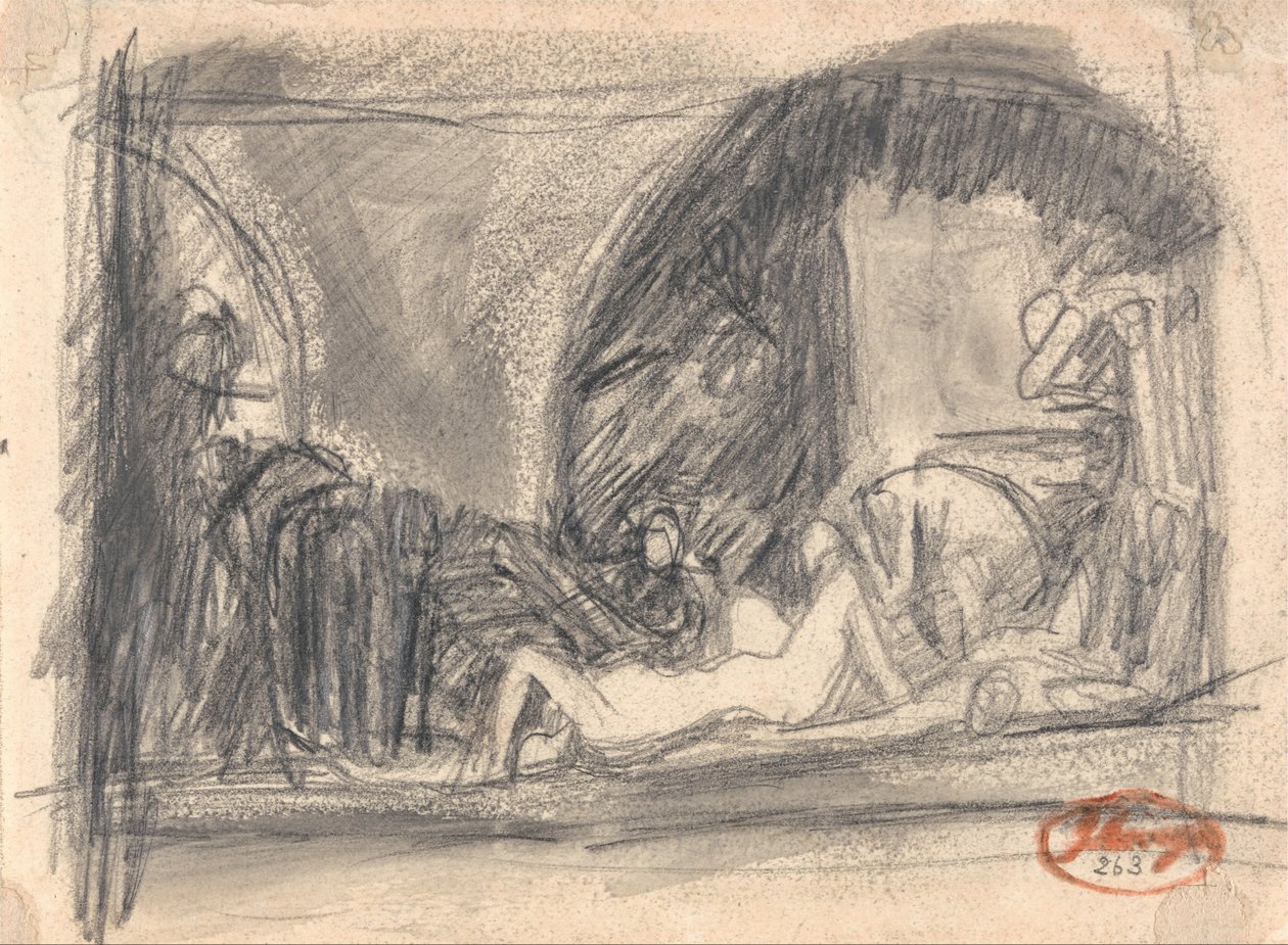 Escena de la prisión de George Romney