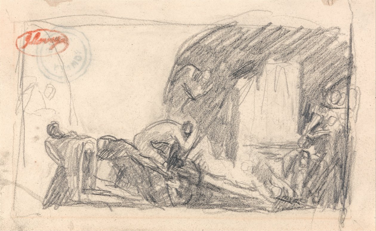 Escena de la prisión de George Romney