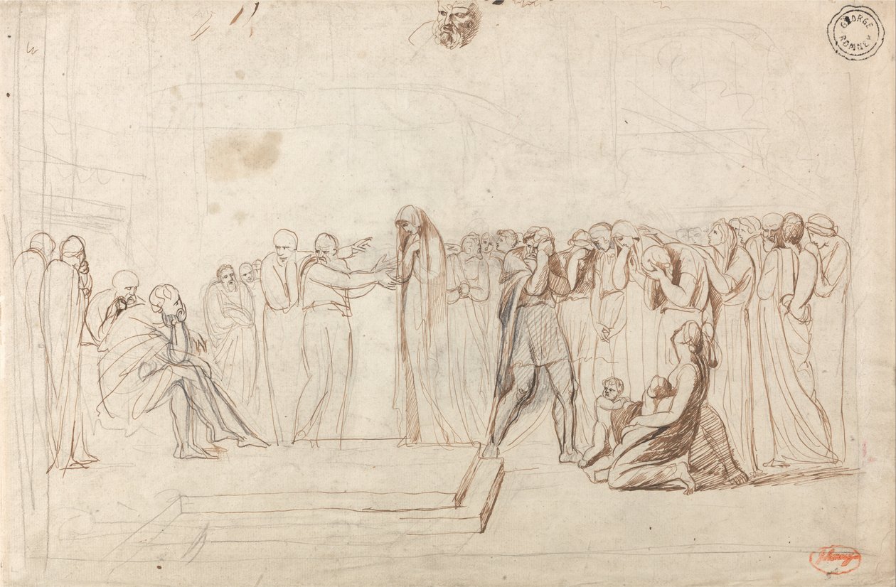 La acusación de Susanna de George Romney