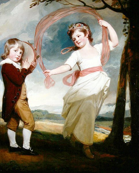 Los niños Cornewall de George Romney