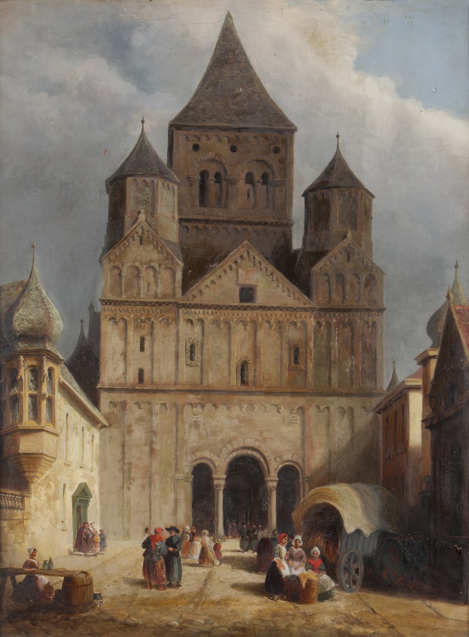 Vista de Marmoutier, Bas-Rhin, Francia de George Row Clarke