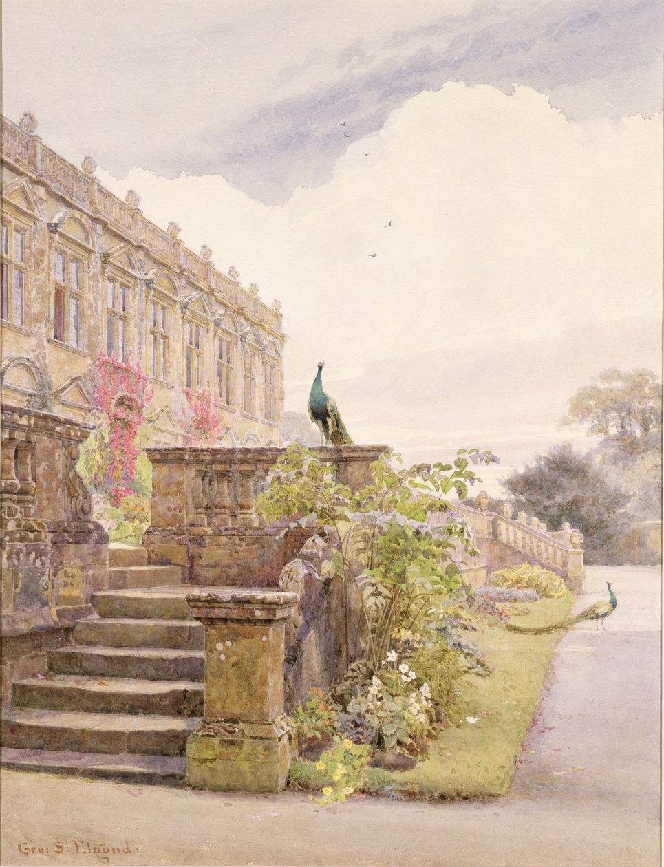 Casa Brympton DEvercy, Somerset de George Samuel Elgood