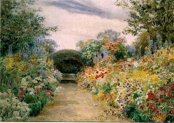 Flores de verano, Ramscliffe de George Samuel Elgood