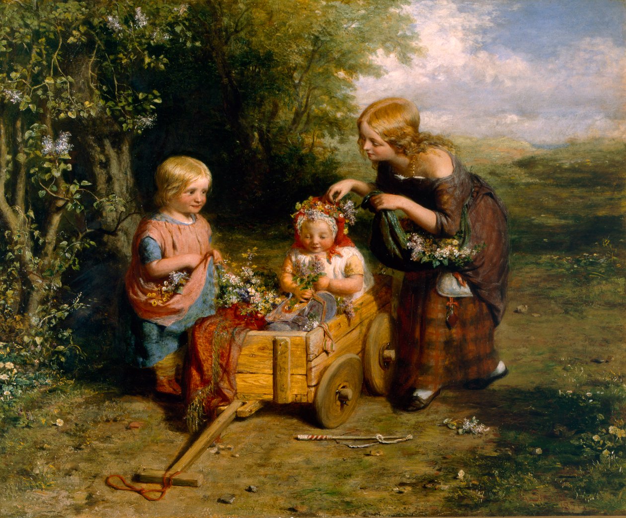 Flores de primavera, 1851 de George Smith