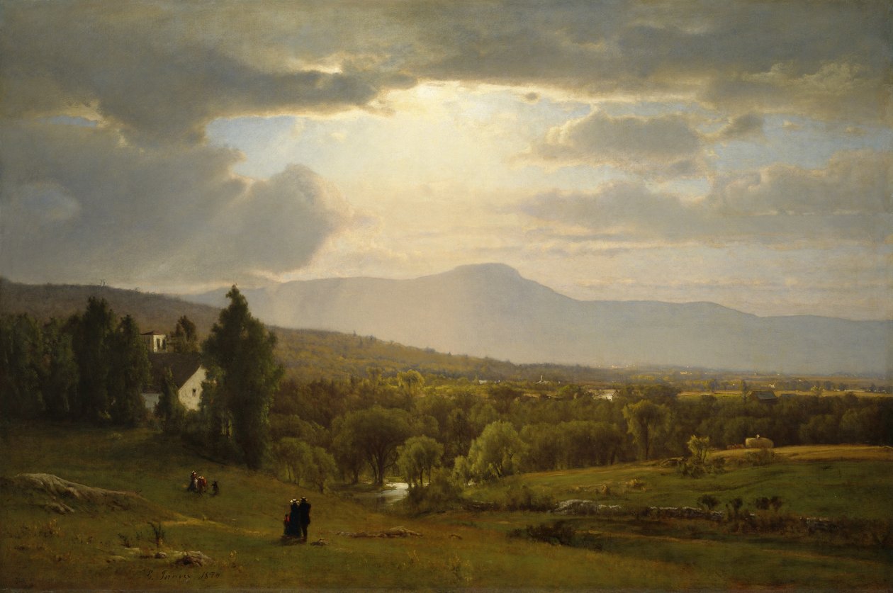 Montañas Catskill, 1870 de George Snr. Inness