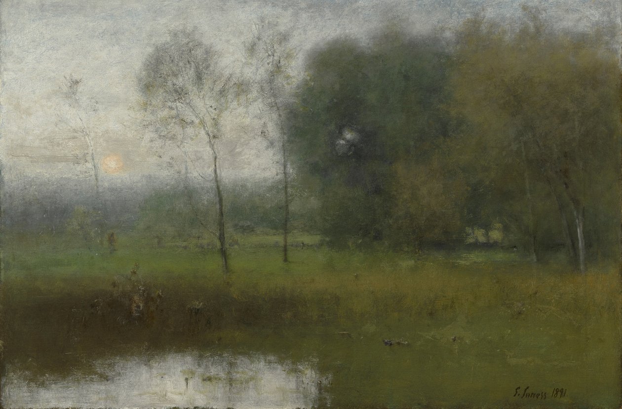 Paisaje de Nueva Jersey de George Snr. Inness