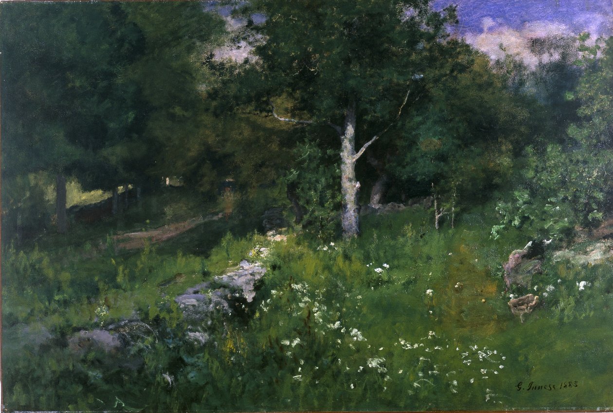 Follaje de verano de George Snr. Inness