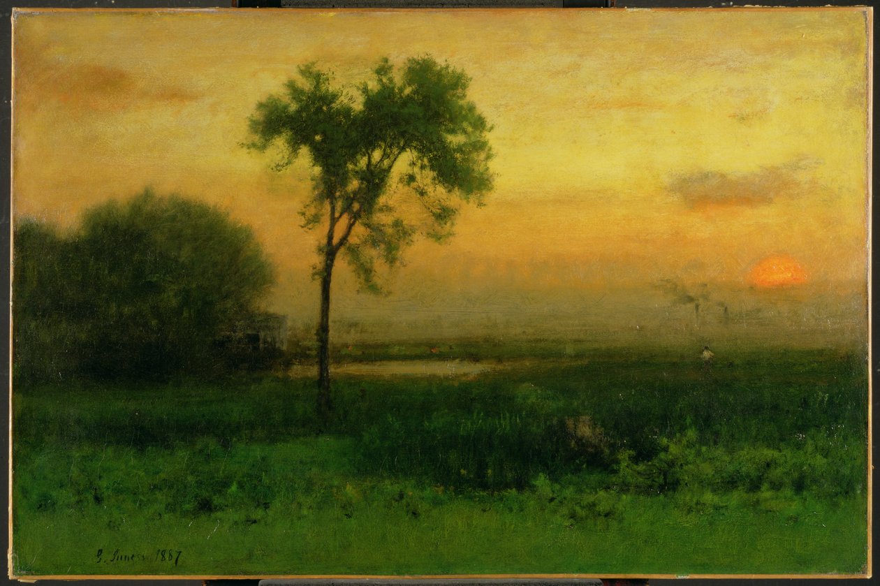 Amanecer de George Snr. Inness