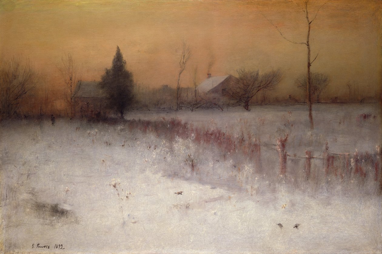 El hogar en Montclair, 1892 de George Snr. Inness