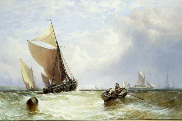 Envío en un día de viento de George Stainton