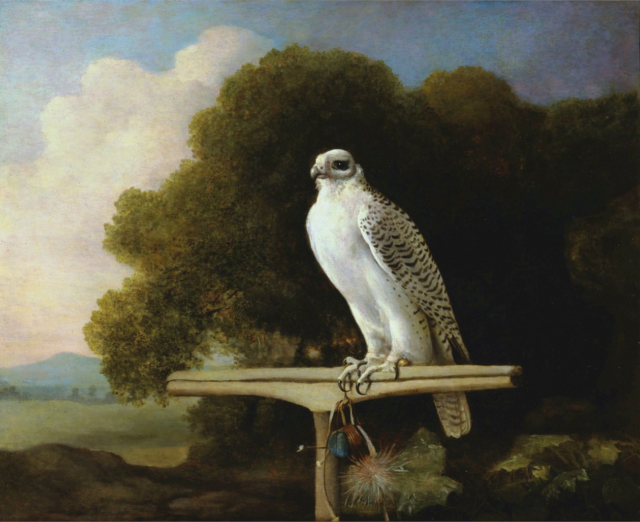 Halcón de Groenlandia de George Stubbs