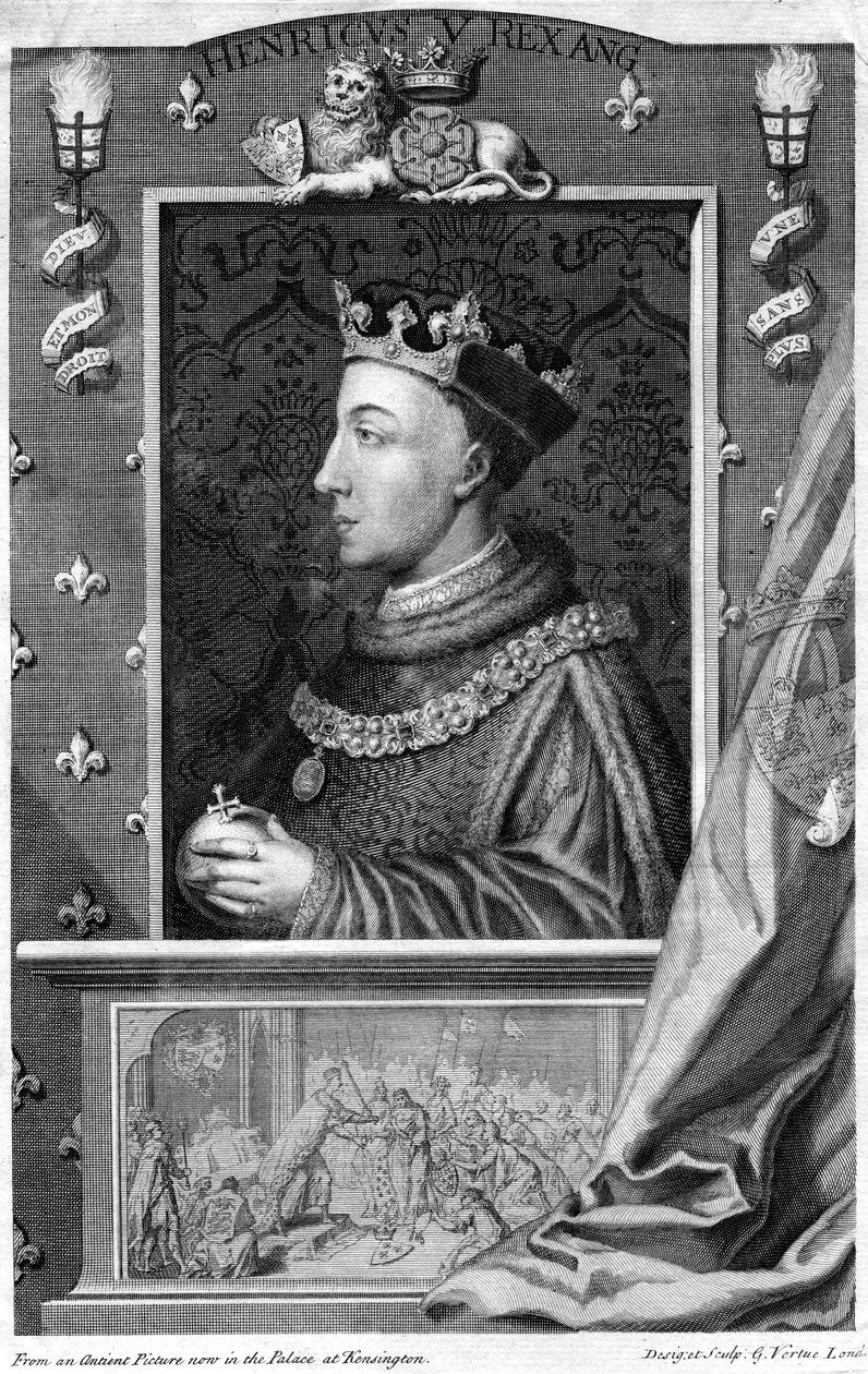 Enrique V, Rey de Inglaterra de George Vertue