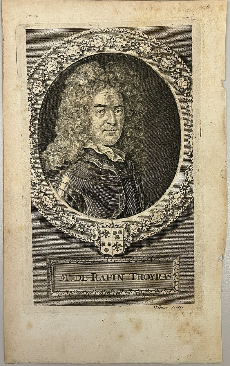Sr. de Rapin Thoyras de George Vertue