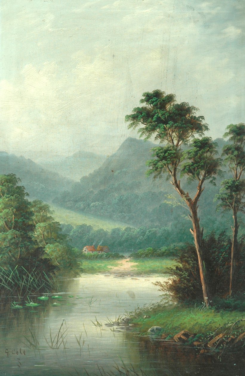 Paisaje, 1801 de George Vicat Cole