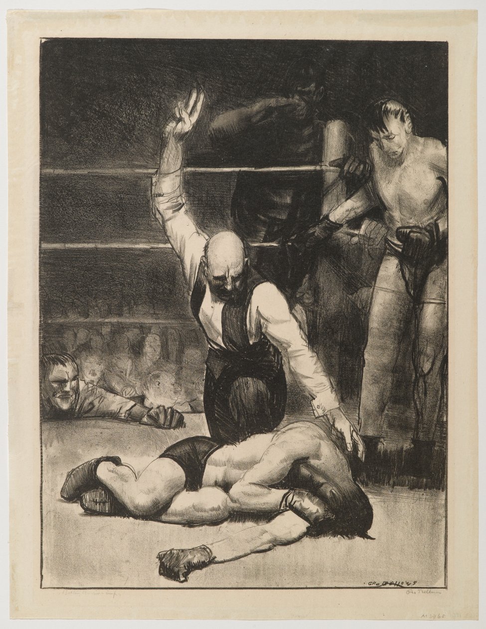 Contado No.2, 1921 de George Wesley Bellows