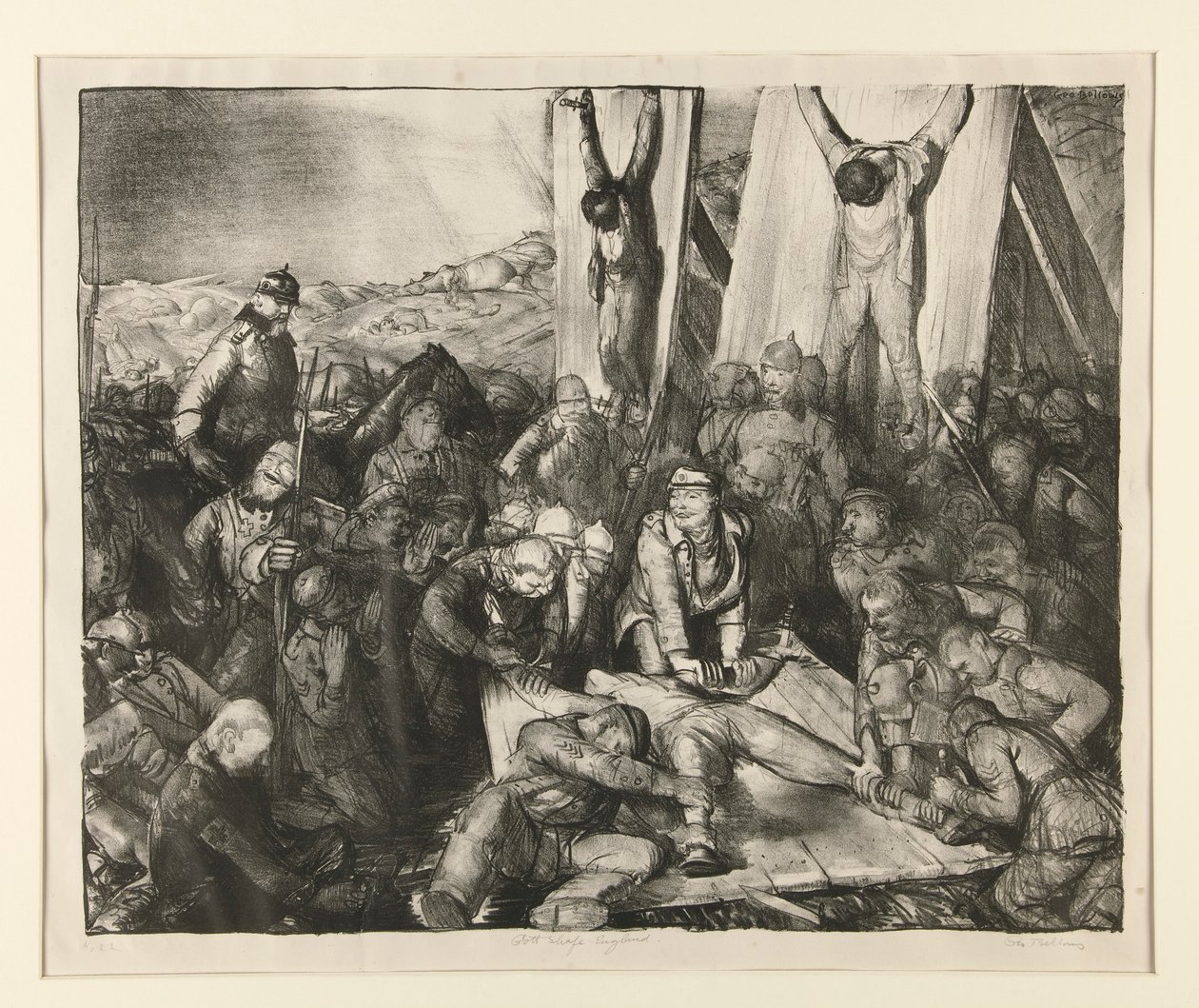 Dios castigue a Inglaterra de George Wesley Bellows