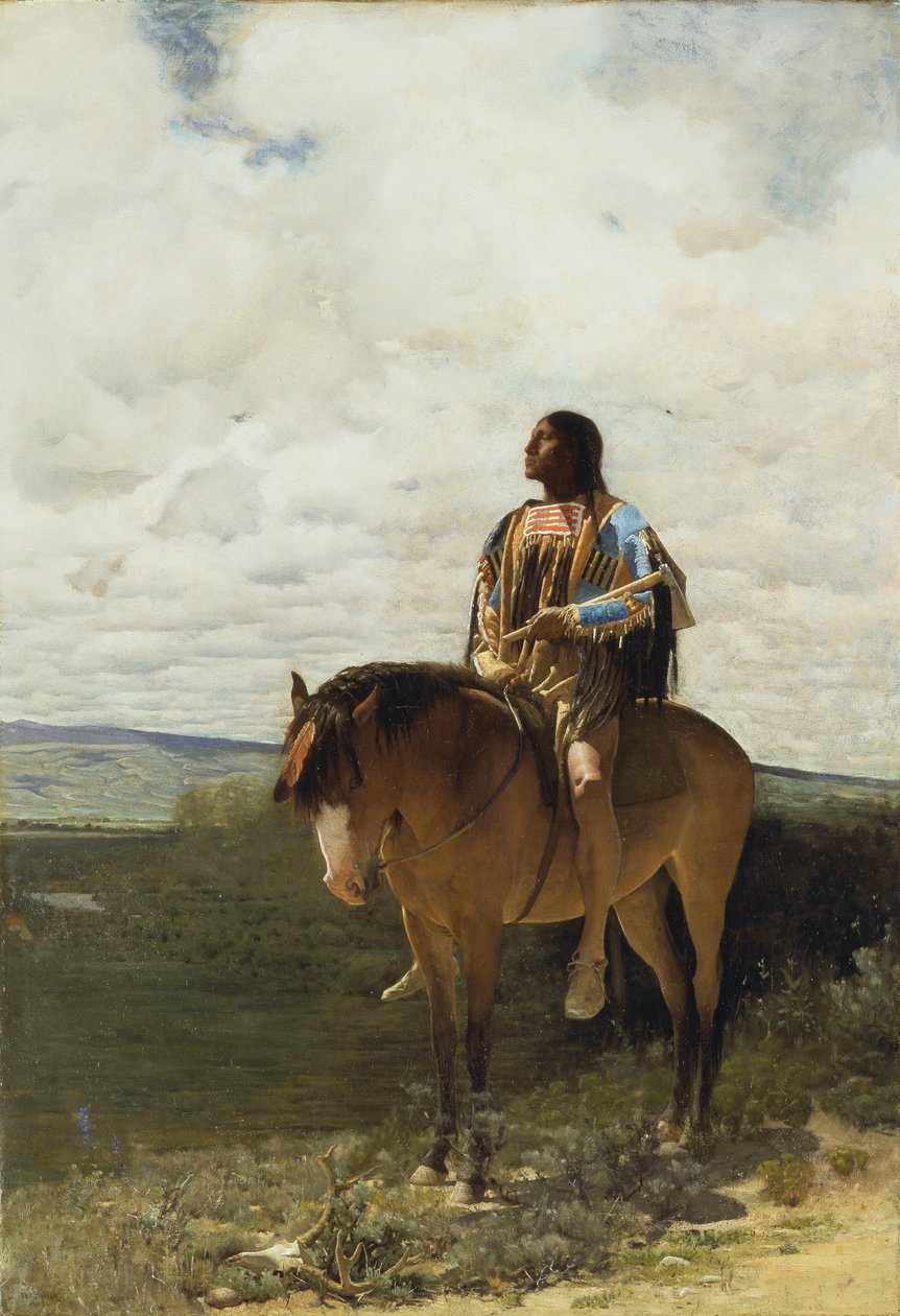 El Valiente Sioux de George de Forest Brush