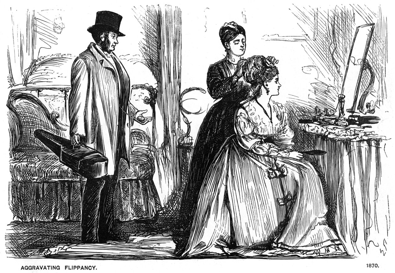 Frivolidad Agravante, 1870 1891 de George du Maurier