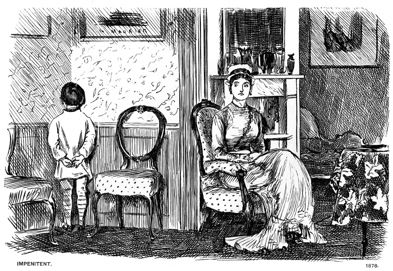 Impenitente, 1878 1891 de George du Maurier