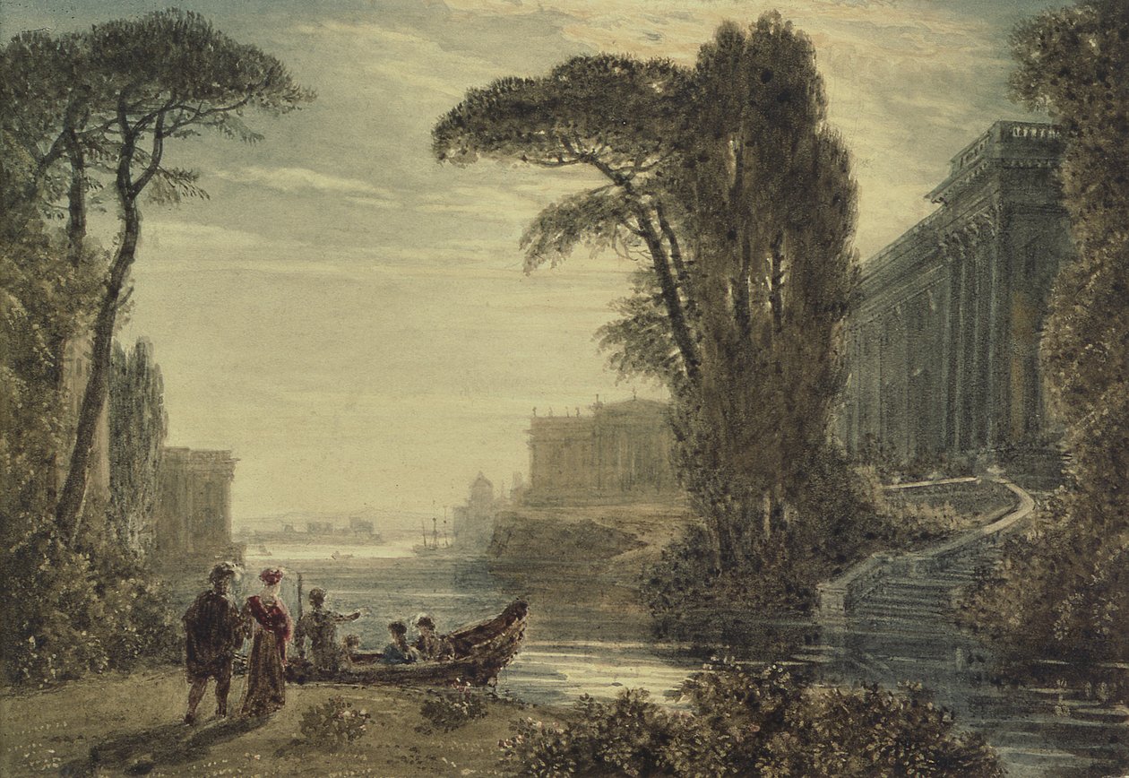 Una composición clásica de George the Younger Barret