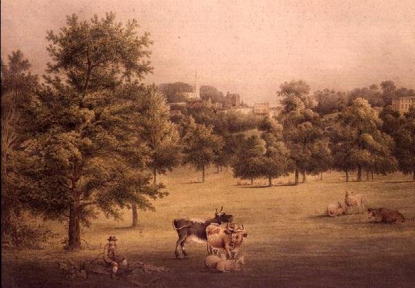 Harrow-on-the-Hill de George the Younger Barret