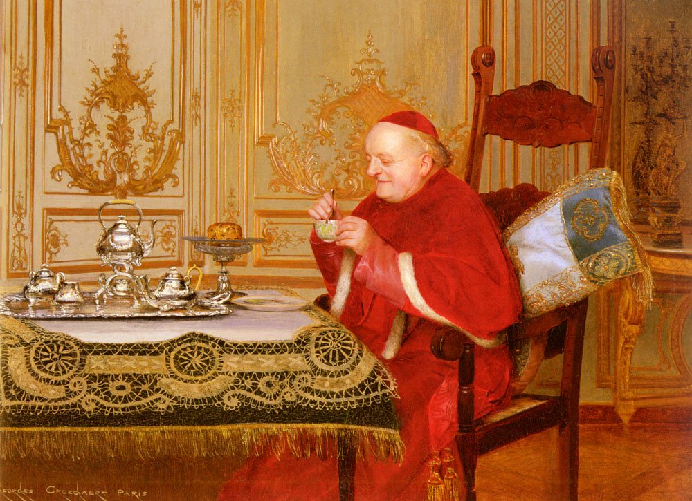 Hora del té de Georges Croegaert