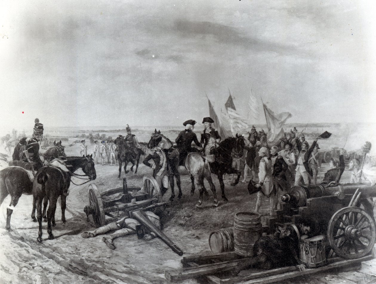 Después de la batalla de Georges Jules Auguste Cain