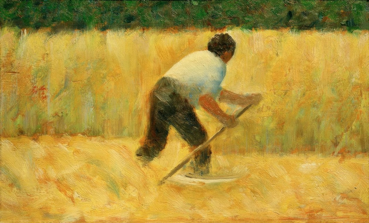 El segador de Georges Seurat