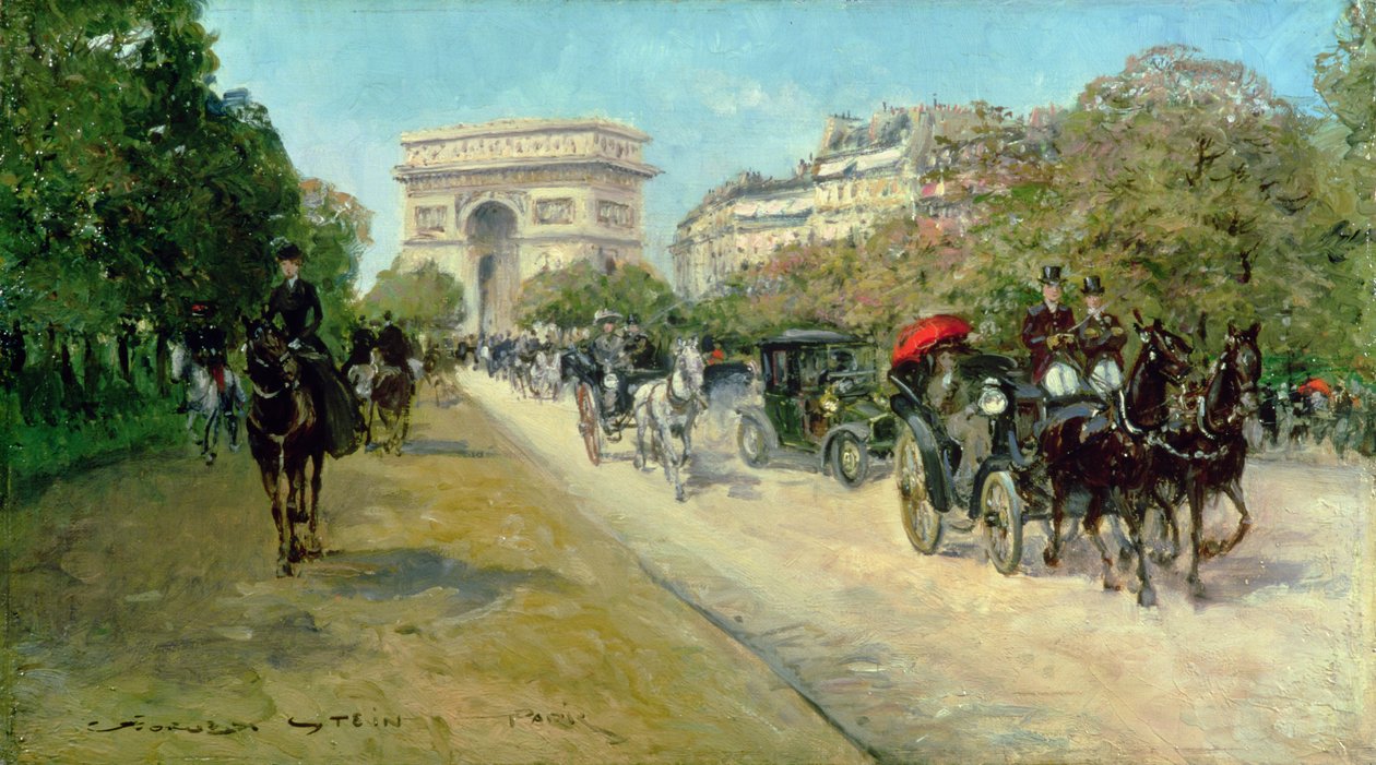 Bulevar en París de Georges Stein