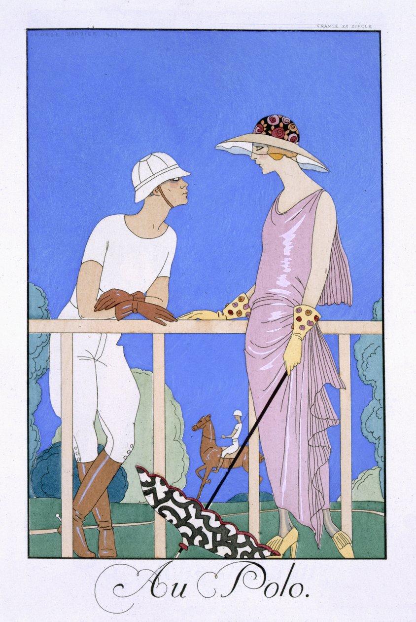 En el Polo de Georges (after) Barbier