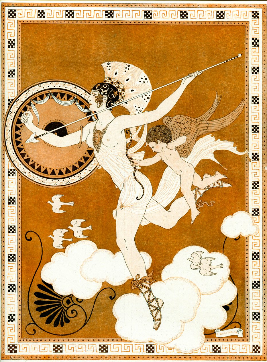 El Amazonas 1916 (Stencil) de Georges Barbier