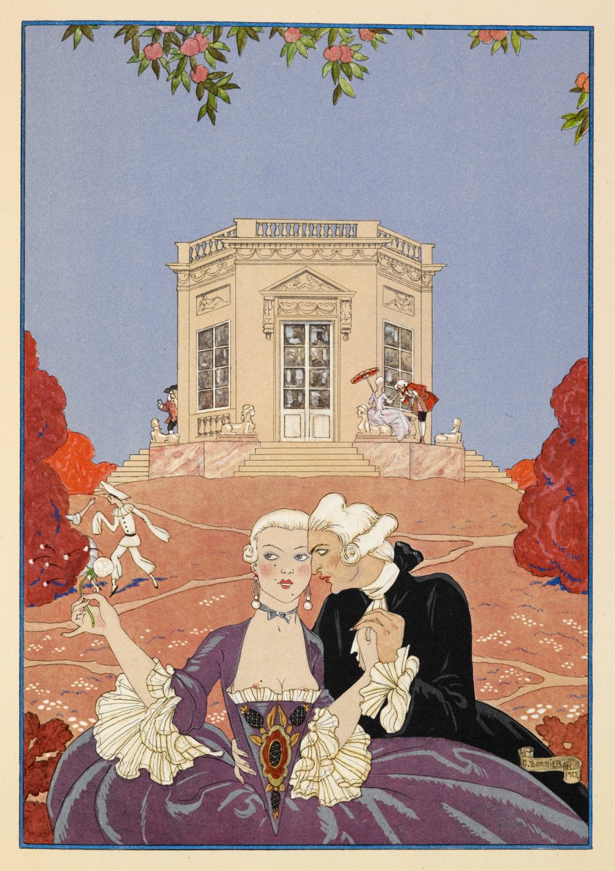 Los indolentes. de Georges Barbier