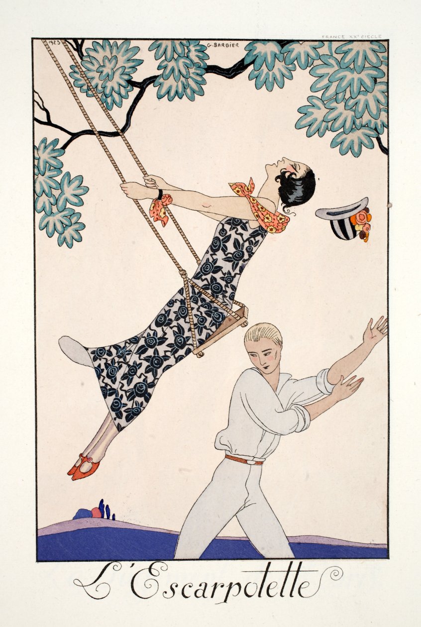 El columpio de Georges Barbier