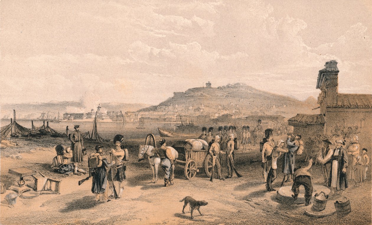 Kertch desde el Norte, 1856 de Georges McCulloch