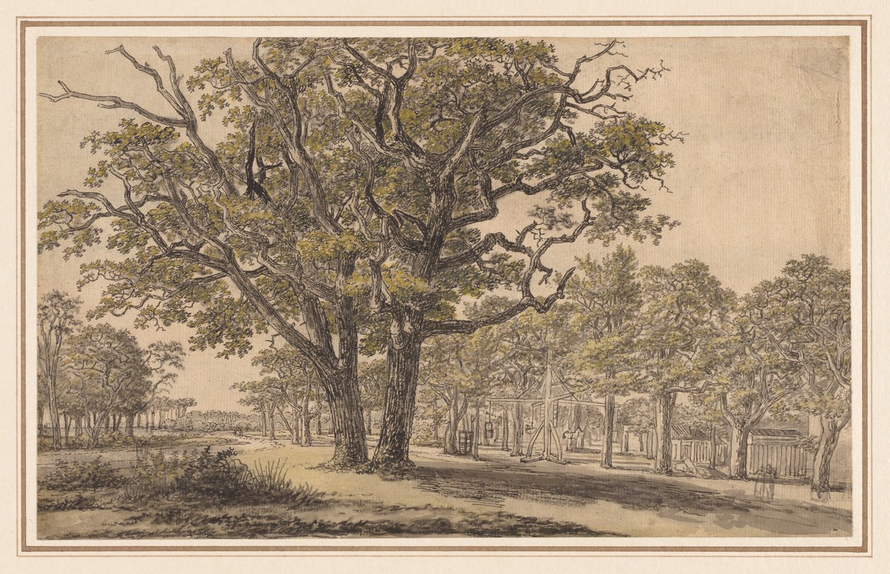 Landscape (recto) de Georges Michel