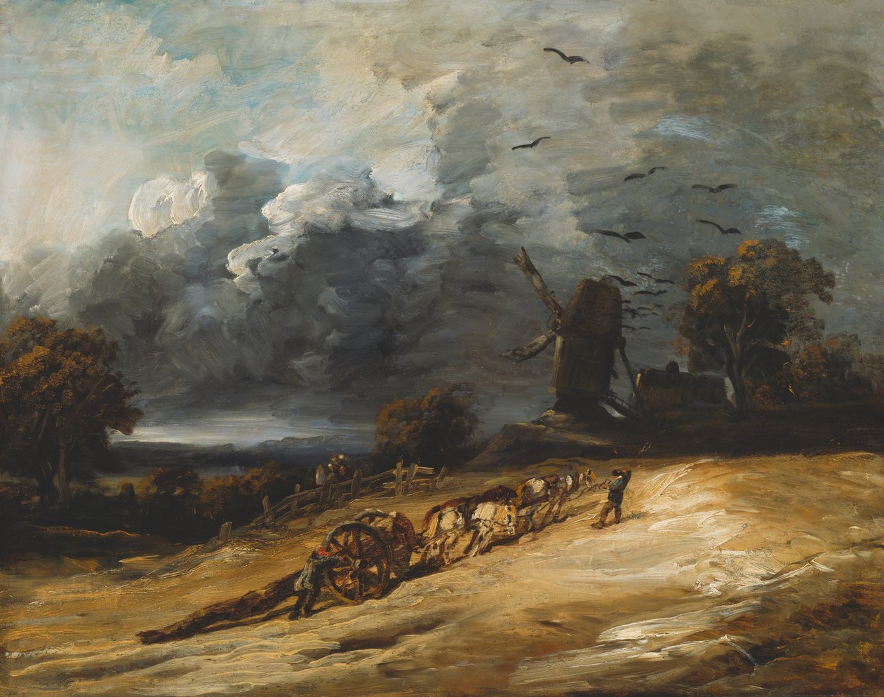 La Tormenta, 1814-1830 de Georges Michel