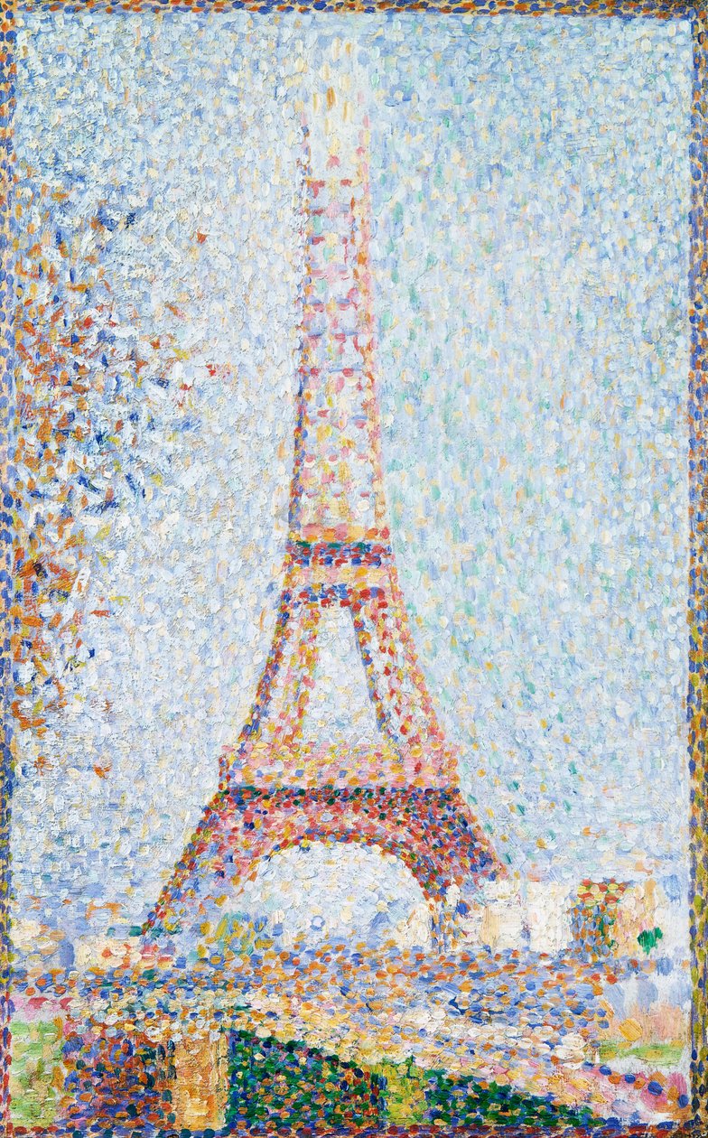 La Torre Eiffel de Georges Pierre Seurat