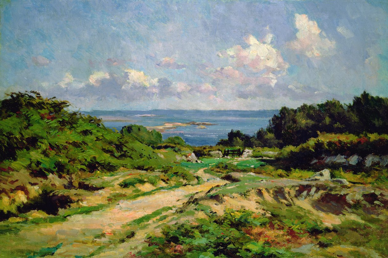 Vista del mar, Morbihan de Georges Serrier