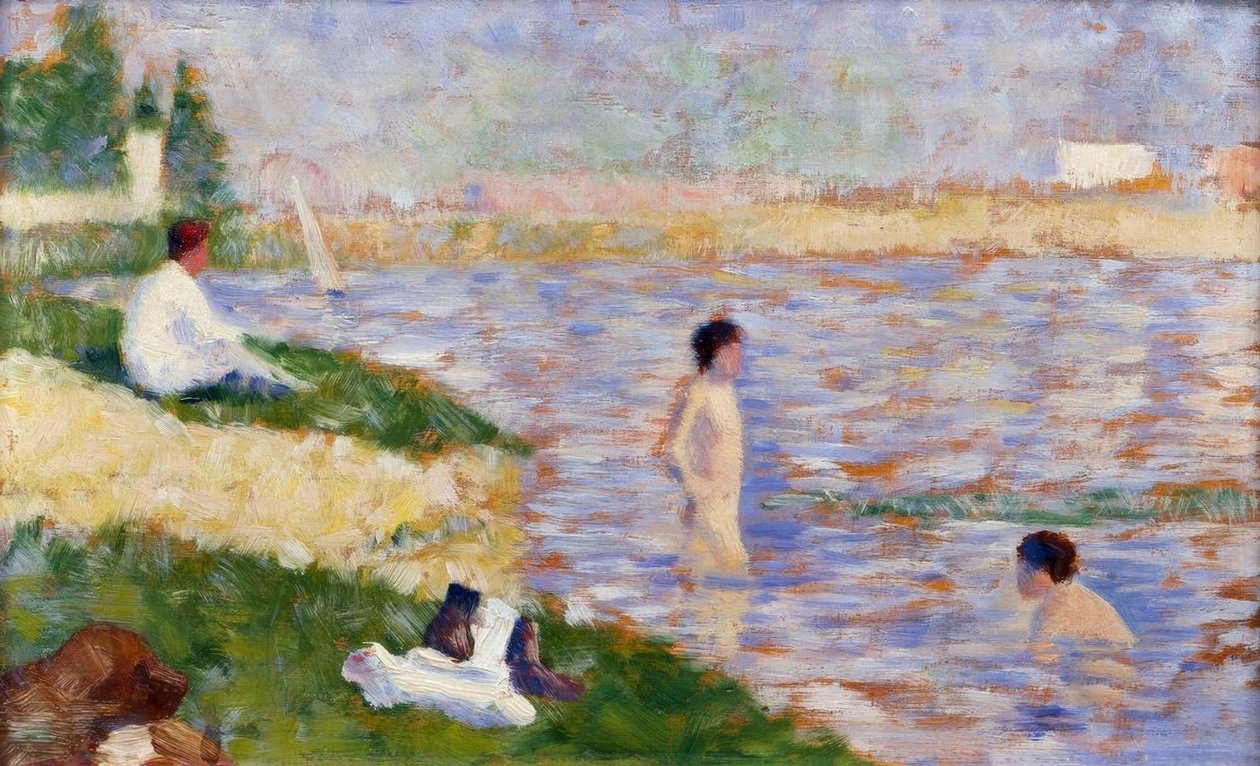 Un baño en Asnières de Georges Seurat