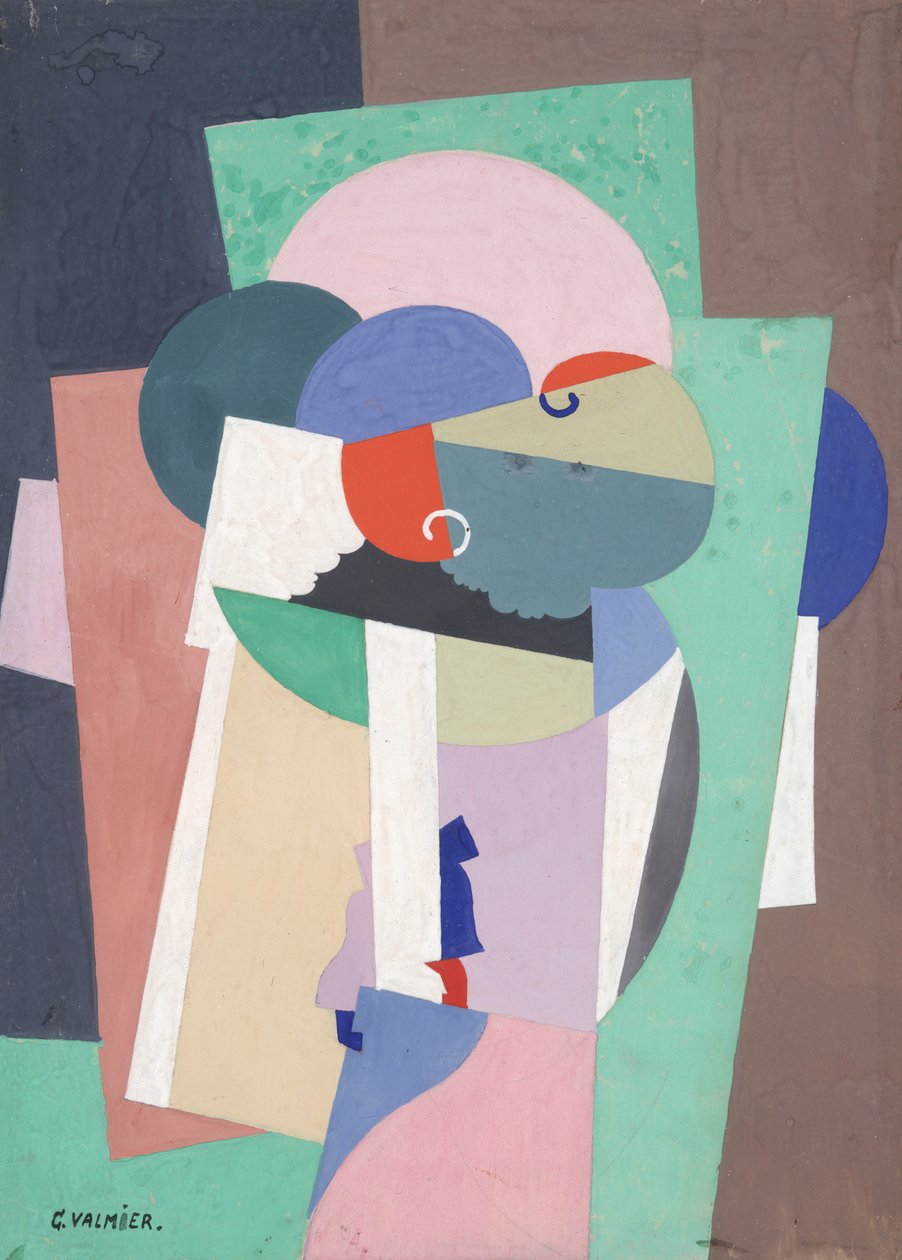 Composición (No. 7888) de Georges Valmier