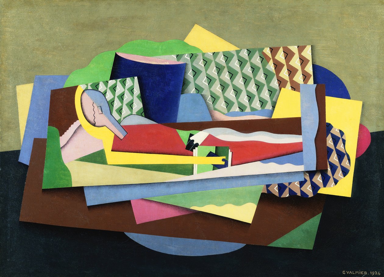 Mujer acostada; Femme Couchee de Georges Valmier