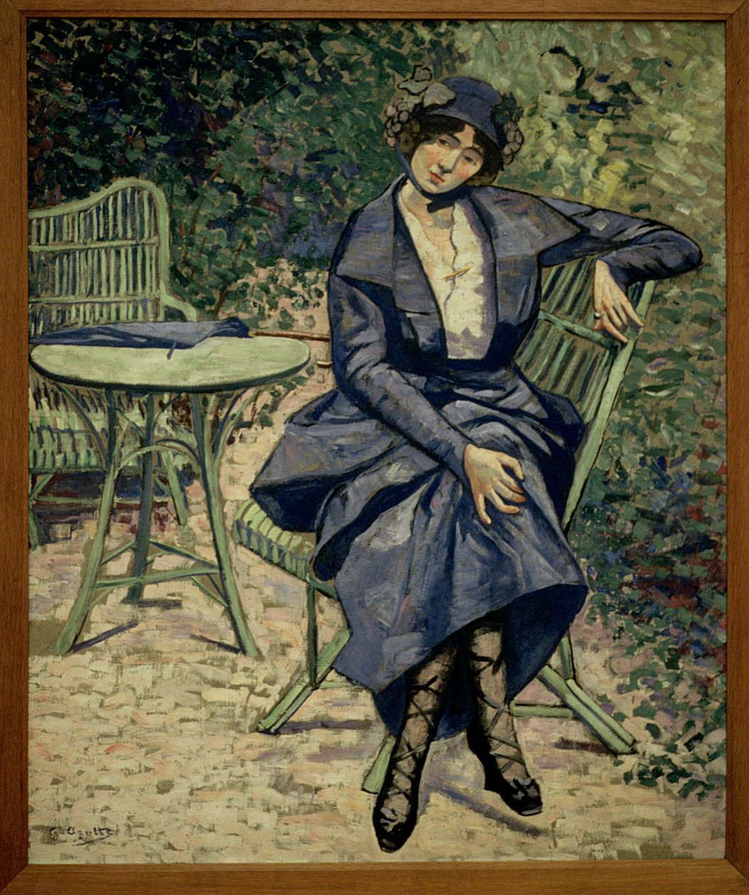 El vestido azul de Georgette Agutte