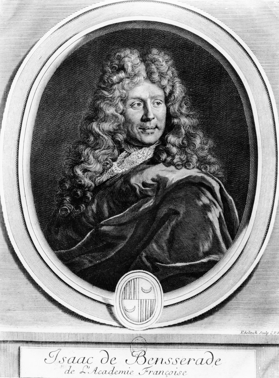 Isaac de Bensserade de Gérard Edelinck