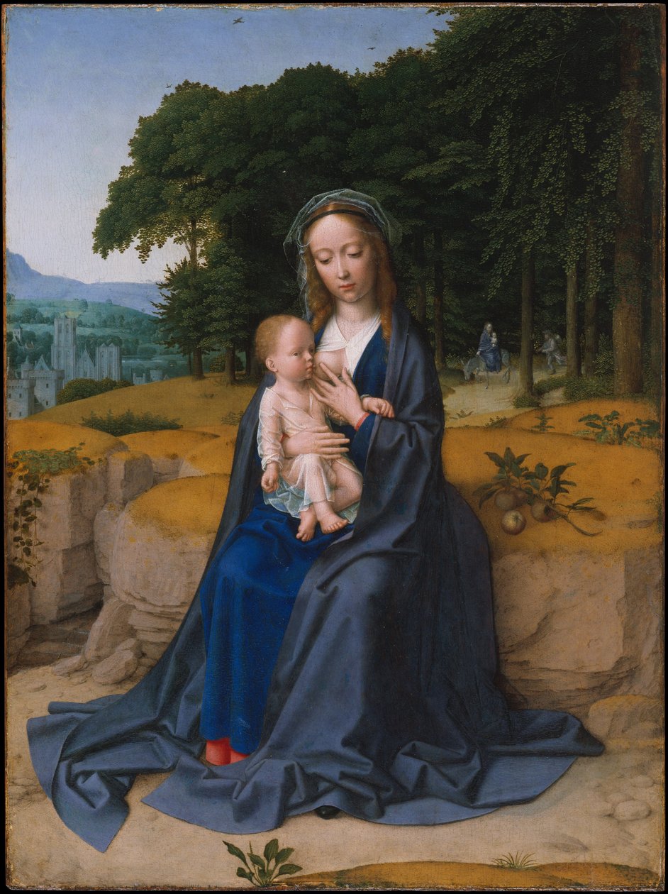 El resto de la huida a Egipto de Gerard David