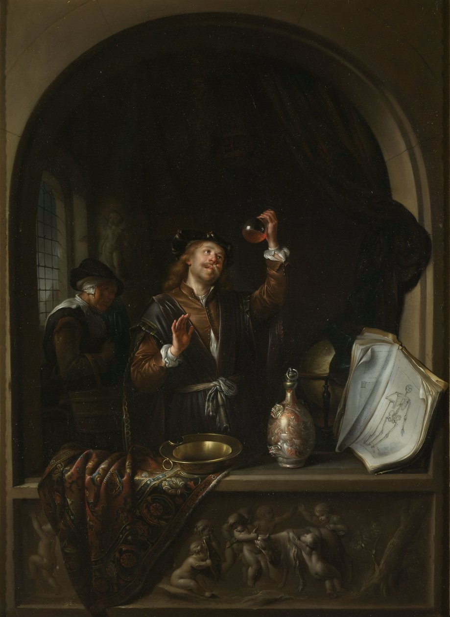 El médico de Gerard Dou (copy after)